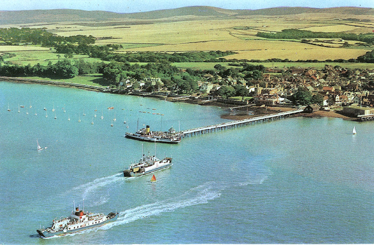 Ferries off Yarmouth